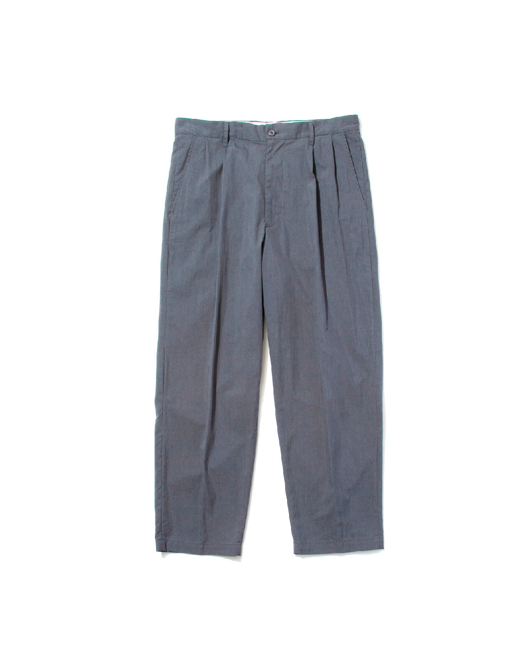 C/N Light Twill Wide Tapered Pants -C/Nライトツイル ワイドテーパードパンツ-