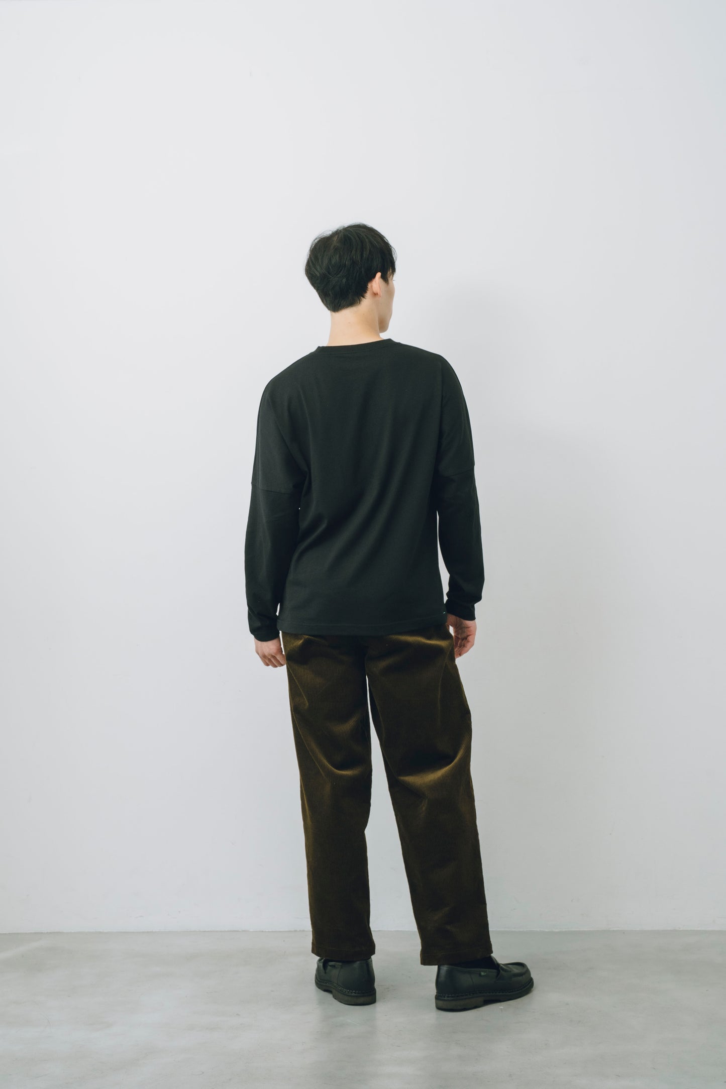 【25AW新作・2枚組】Cotton Silky Touch Jersey L/S Tee 2-Pack -無地長袖Tシャツ 2枚セット-