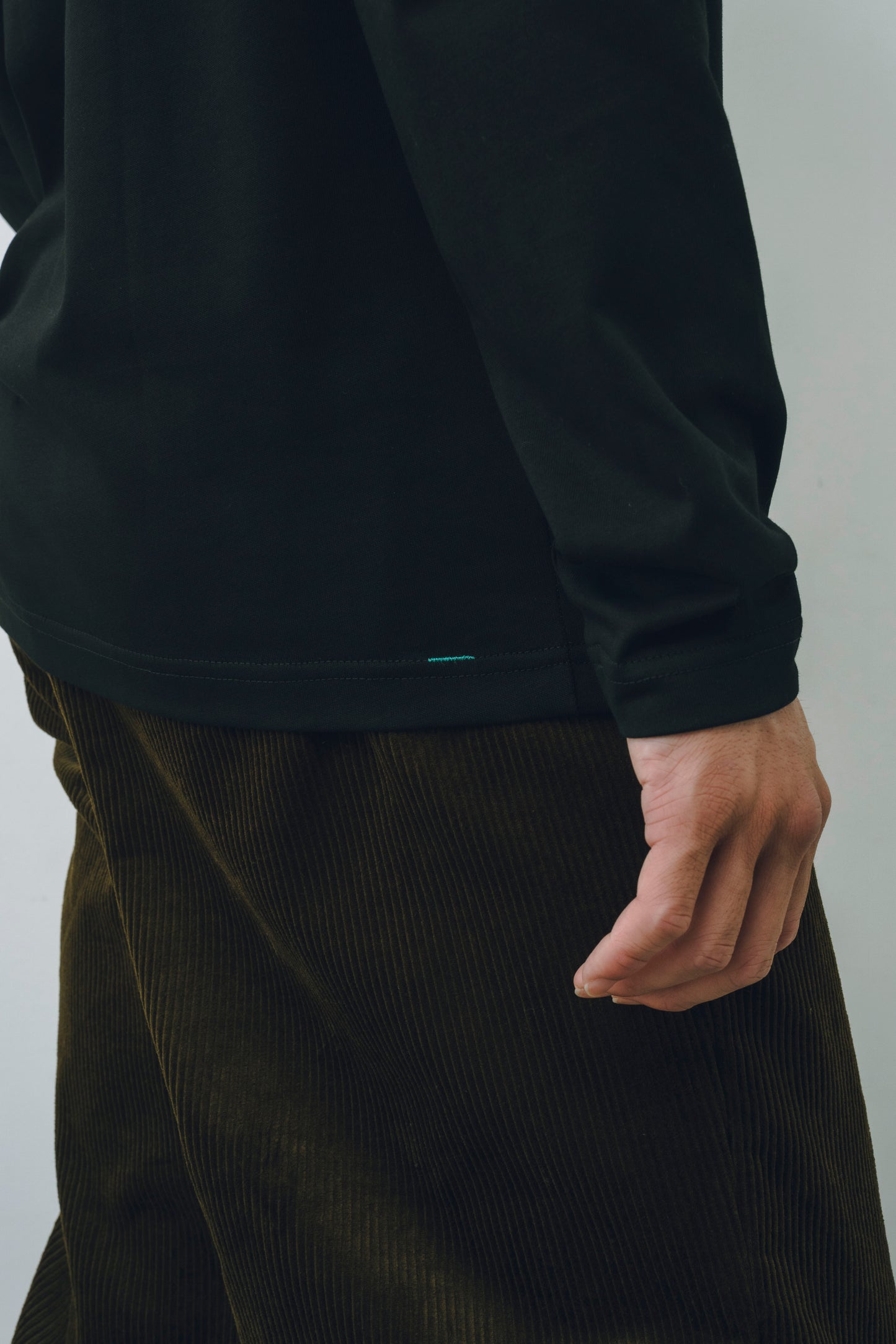 【25AW新作・2枚組】Cotton Silky Touch Jersey L/S Tee 2-Pack -無地長袖Tシャツ 2枚セット-
