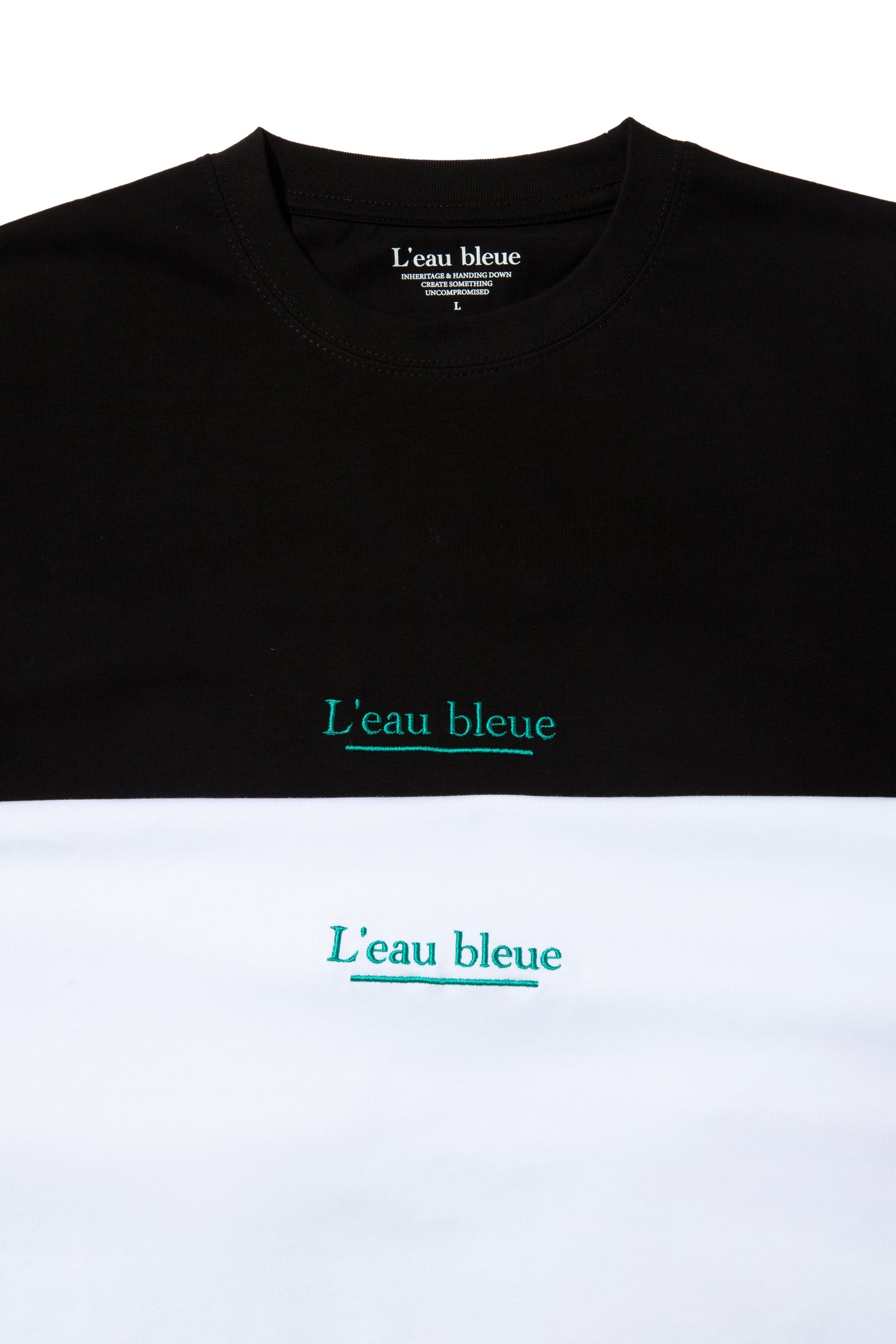 【新作】Cotton Silky Touch Jersey Embroidered Regular T-Shirt -刺繍入りレギュラーTシャツ-