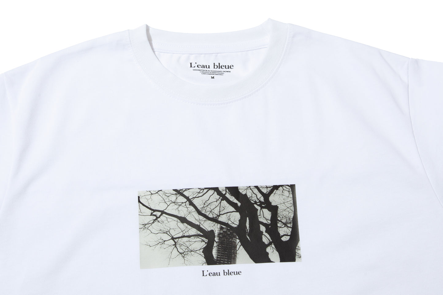 【新作】Cotton Silky Touch Jersey Printed Big T-Shirt -プリント入りビッグTシャツ-