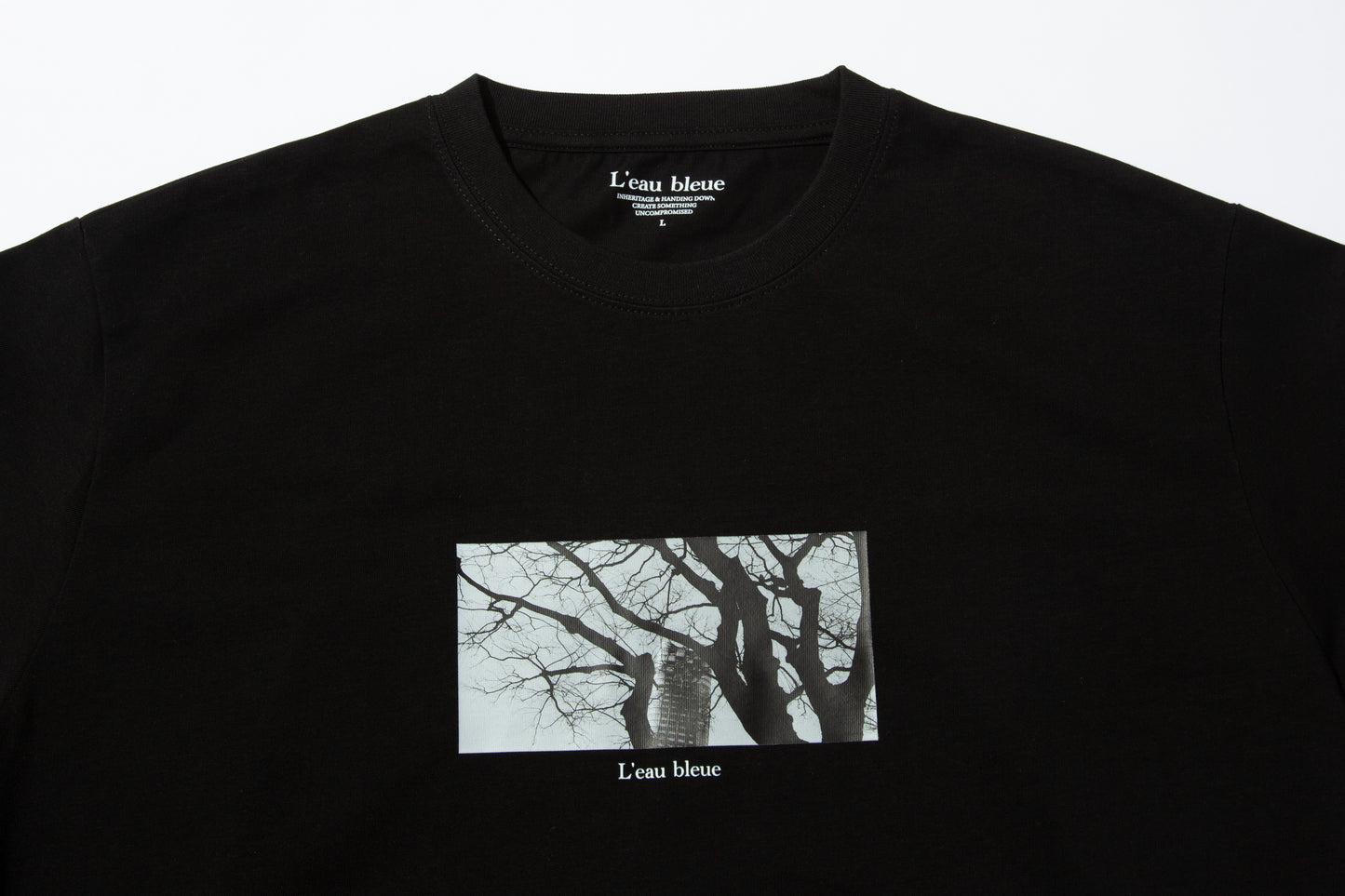 【新作】Cotton Silky Touch Jersey Printed Big T-Shirt -プリント入りビッグTシャツ-