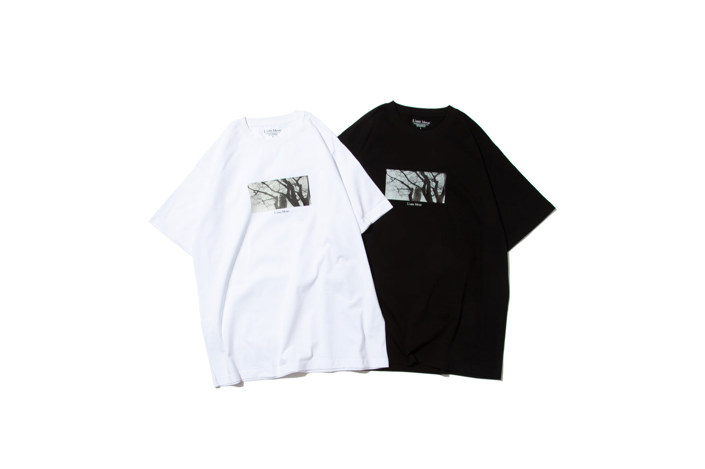 【新作】Cotton Silky Touch Jersey Printed Big T-Shirt -プリント入りビッグTシャツ-