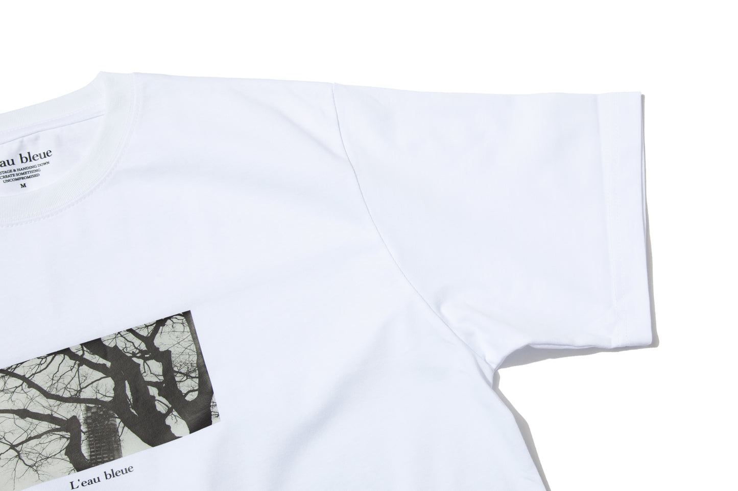 【新作】Cotton Silky Touch Jersey Printed Big T-Shirt -プリント入りビッグTシャツ-