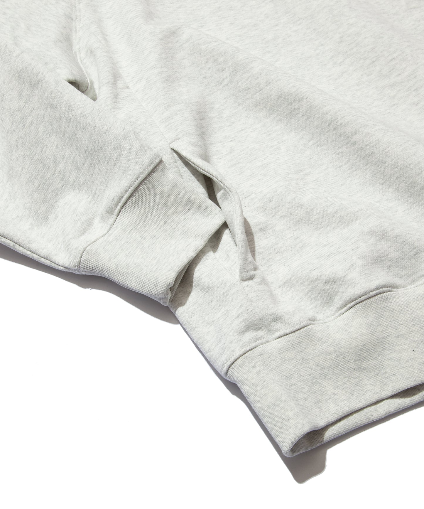 French Terry Logo Embroidered Half-Zip Sweatshirt