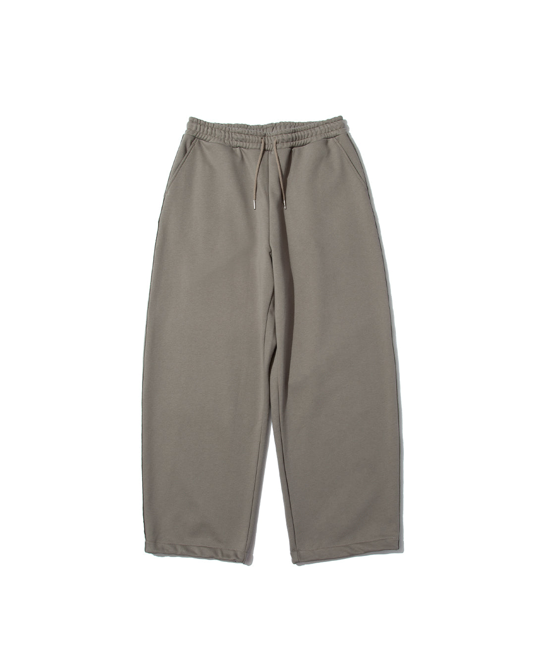 【25AW新作】French Terry Curved Sweat Wide Pants -CVC裏毛スウェットカーブワイドパンツ-