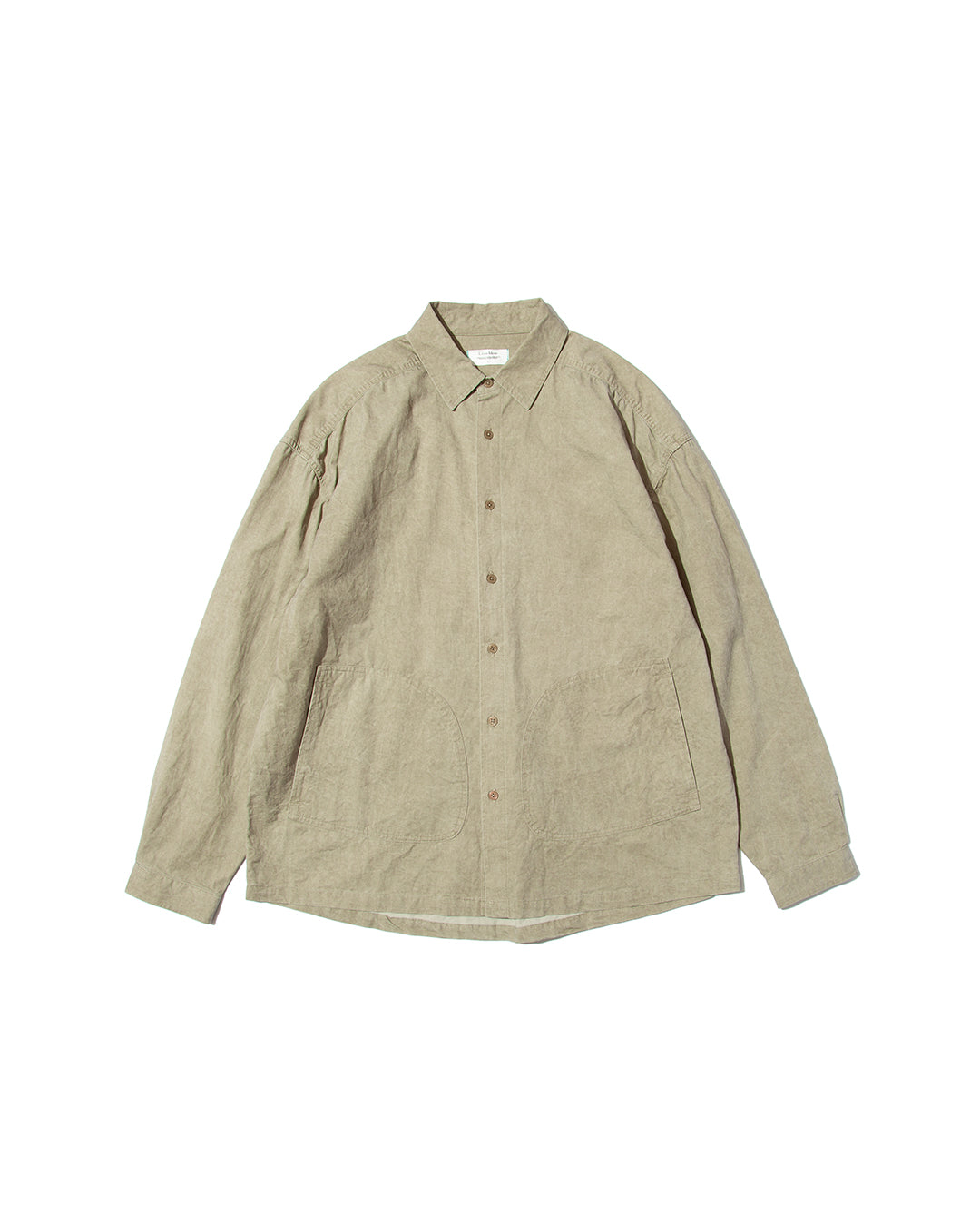 【25AW新作】Garment-Washed Stitch Overshirt -ガーメントウォッシュステッチオーバーシャツ-