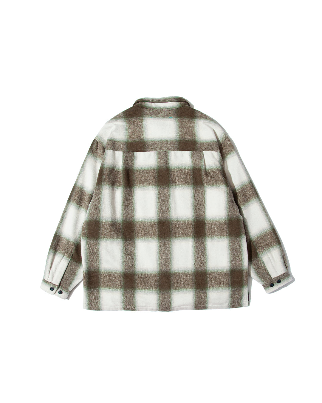 【25AW新作】Ombre Check L/S Shirt Jacket -オンブレチェック長袖シャツジャケット-