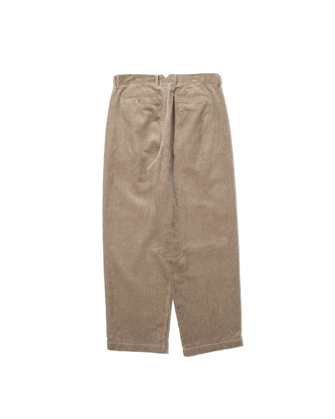 【25AW新作】Corduroy Tuck Wide Tapered Pants -コーデュロイタックワイドパンツ-