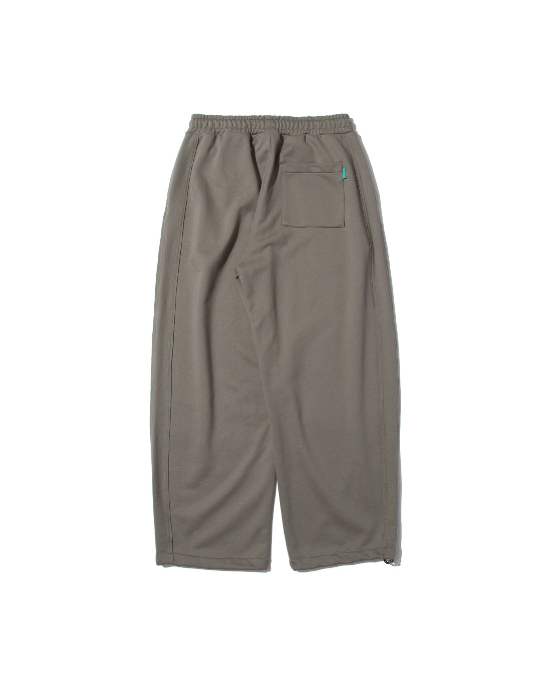 【25AW新作】French Terry Curved Sweat Wide Pants -CVC裏毛スウェットカーブワイドパンツ-
