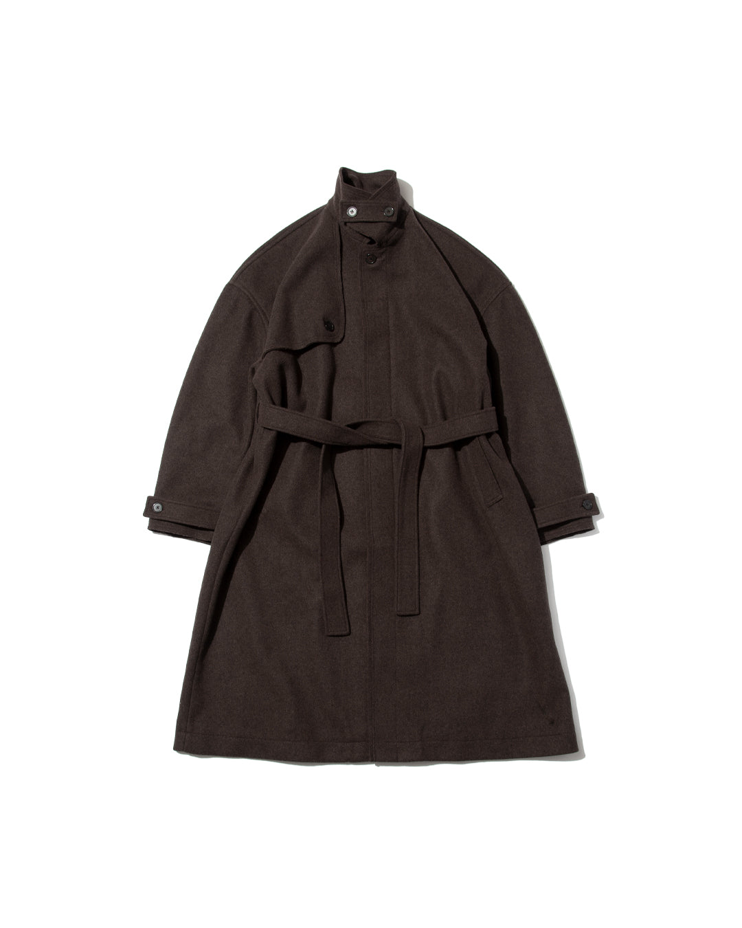 【発売前】Melton Long Trench Coat -メルトンロングトレンチコート-