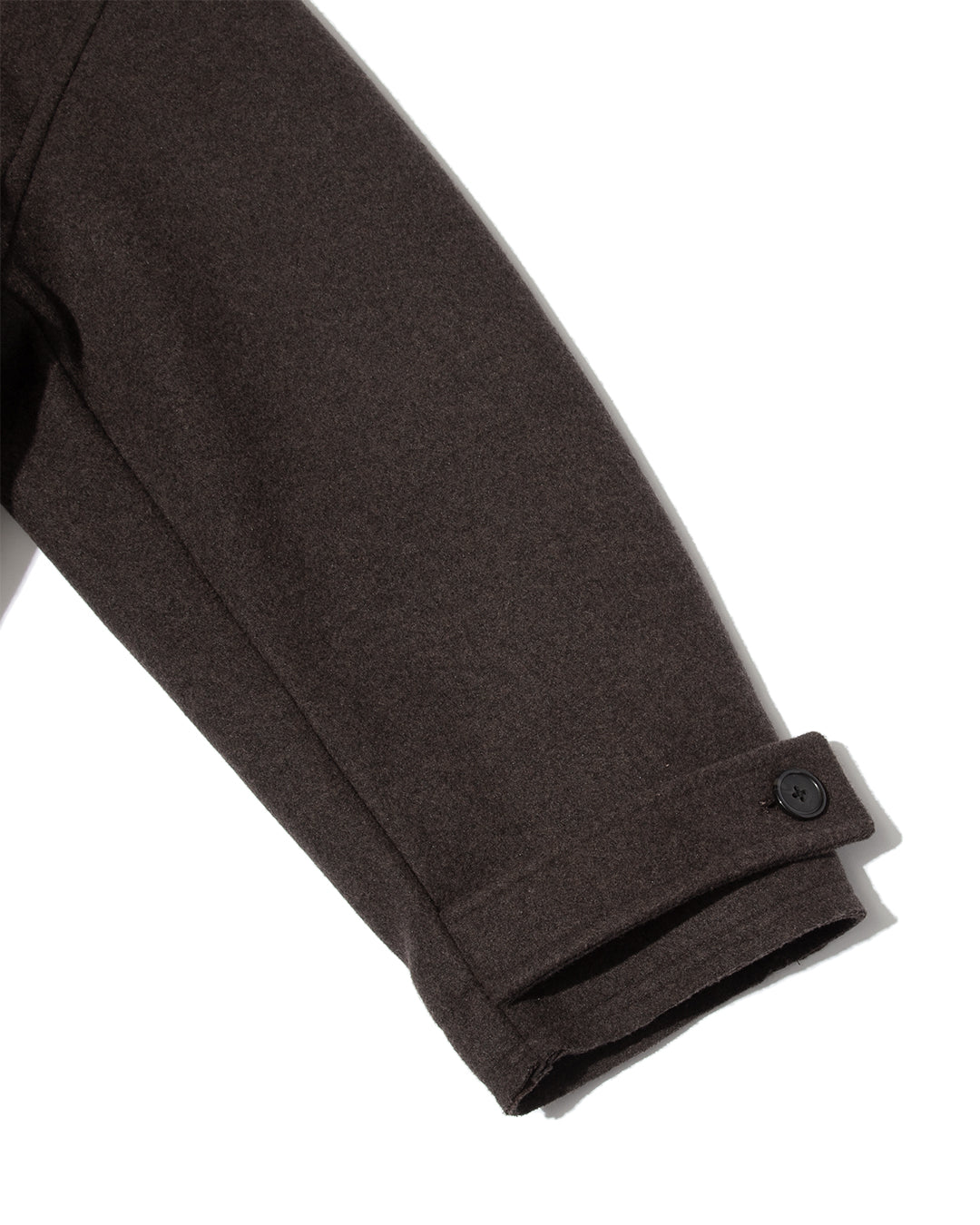 Melton Long Trench Coat