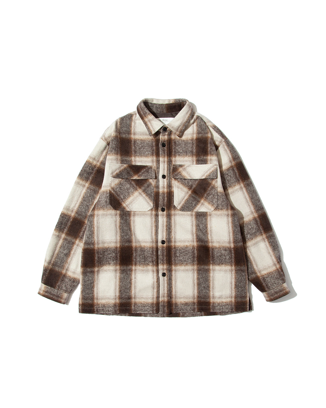 【25AW新作】Ombre Check L/S Shirt Jacket -オンブレチェック長袖シャツジャケット-