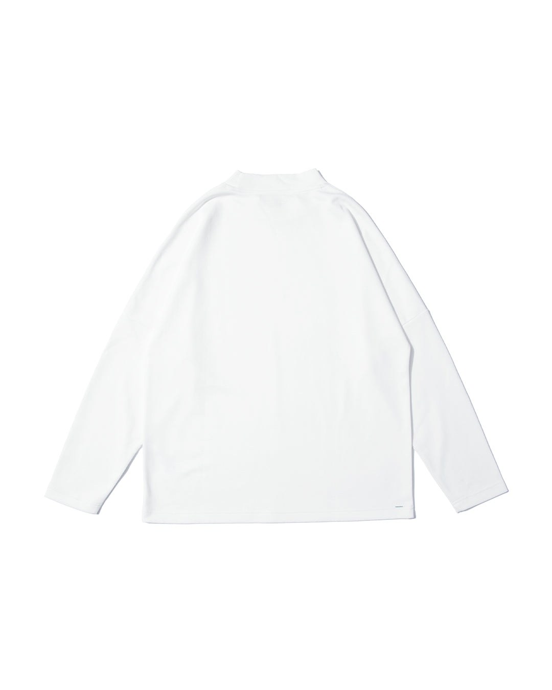 【25AW新作】Silky Touch Smooth Mock Neck L/S Tee -シルキースムースモックネック長袖Tee-