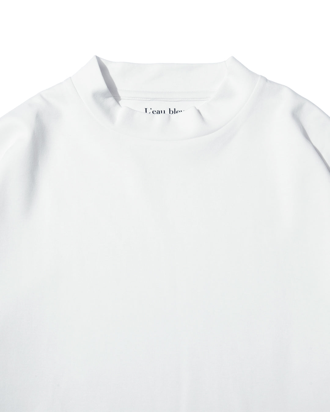 【25AW新作】Silky Touch Smooth Mock Neck L/S Tee -シルキースムースモックネック長袖Tee-