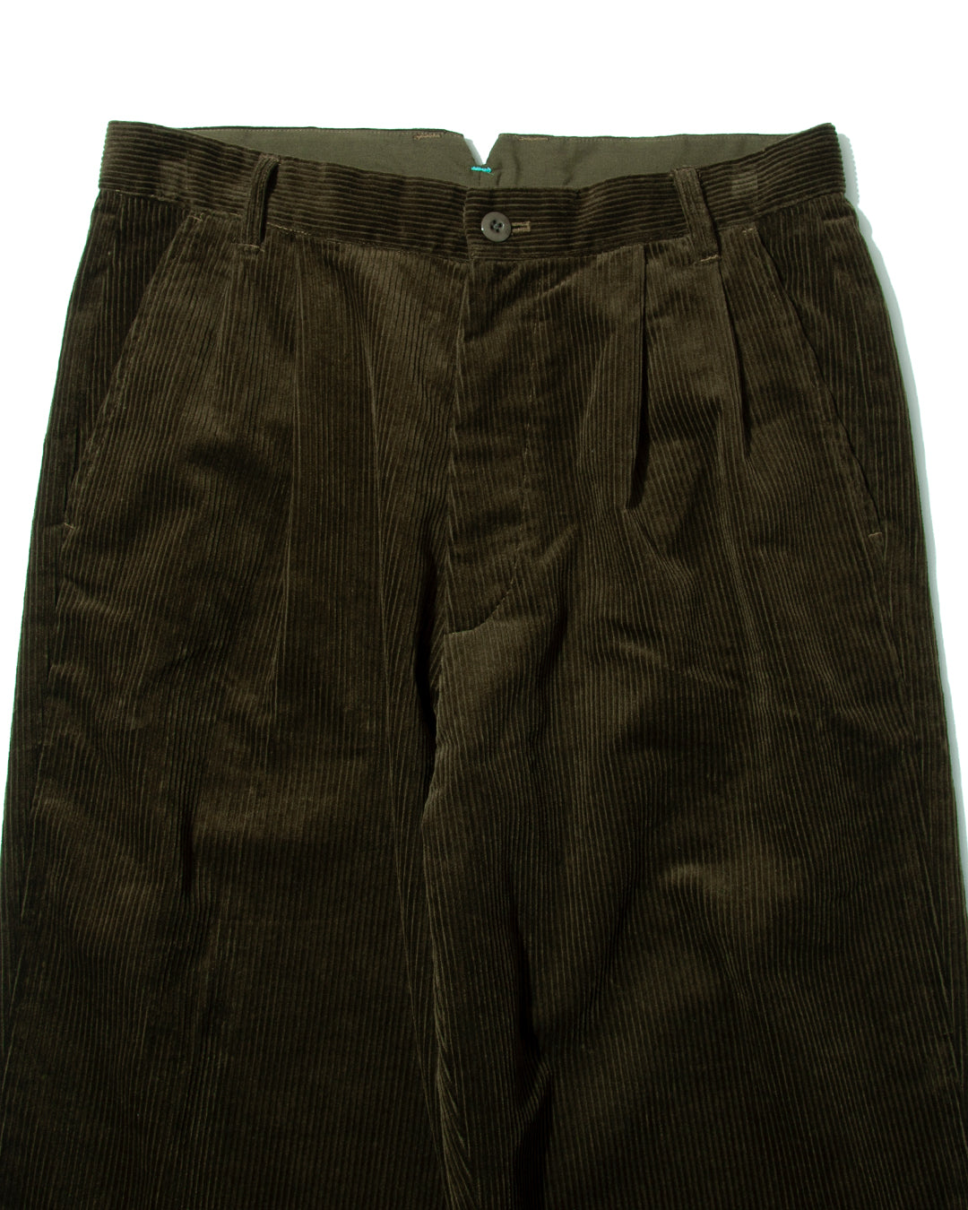 【25AW新作】Corduroy Tuck Wide Tapered Pants -コーデュロイタックワイドパンツ-