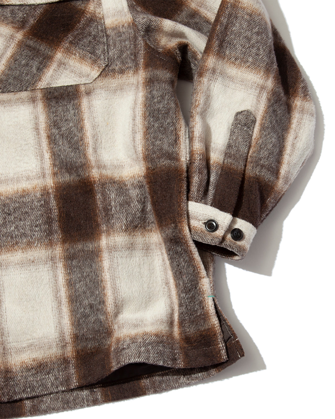 【25AW新作】Ombre Check L/S Shirt Jacket -オンブレチェック長袖シャツジャケット-