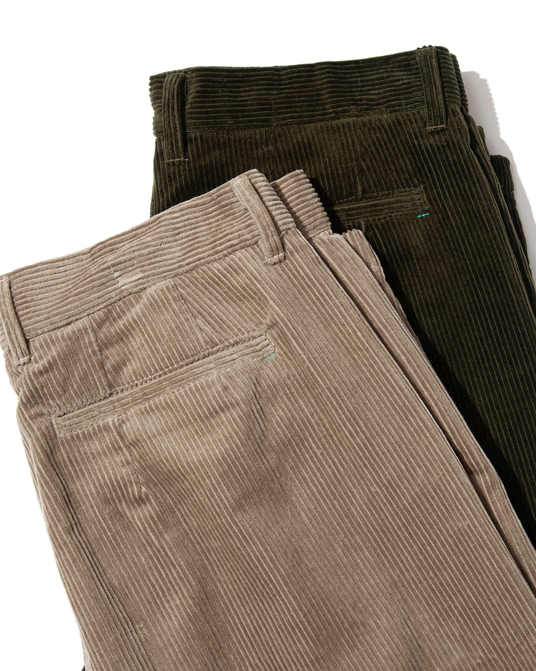 【25AW新作】Corduroy Tuck Wide Tapered Pants -コーデュロイタックワイドパンツ-