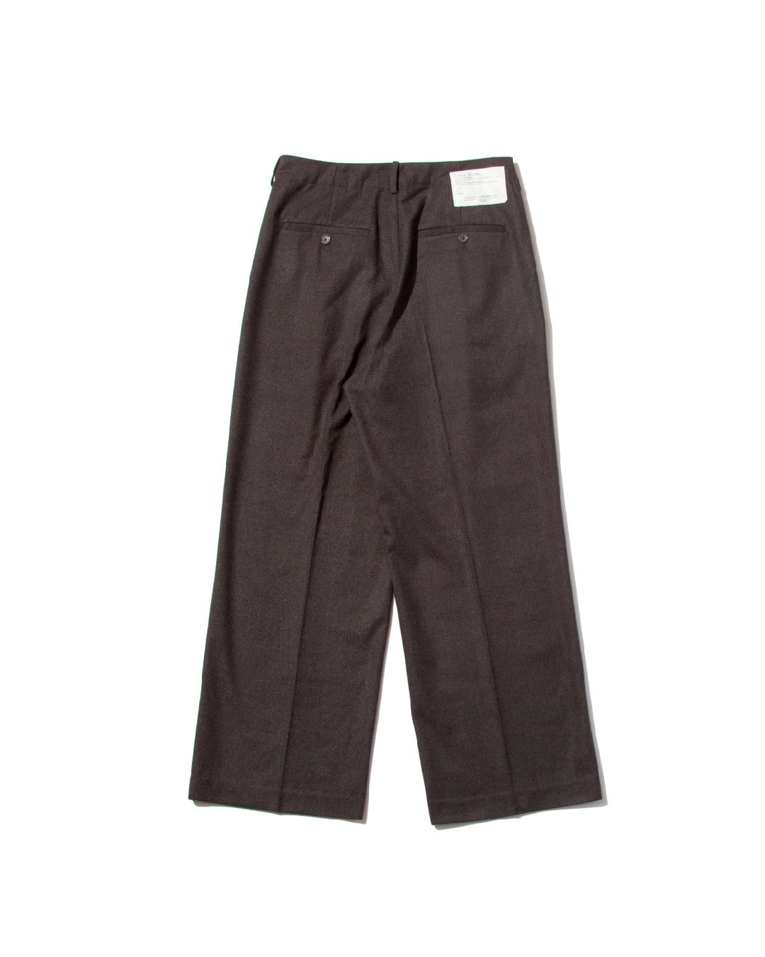 【SALE】24FW T/R TUCK WIDE SLACKS
