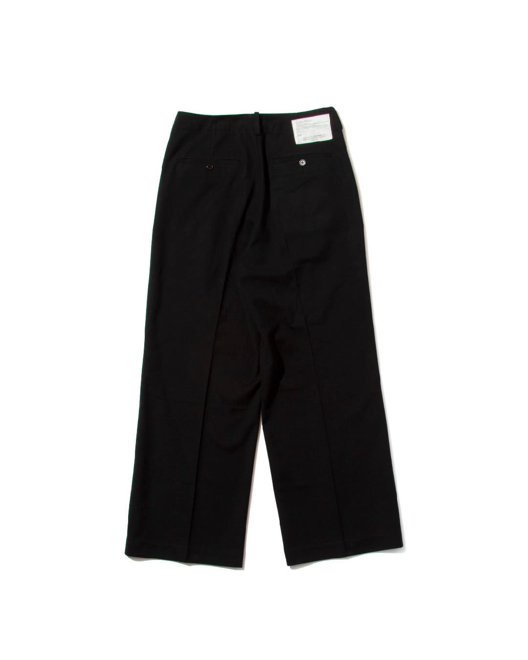 【SALE】24FW T/R TUCK WIDE SLACKS