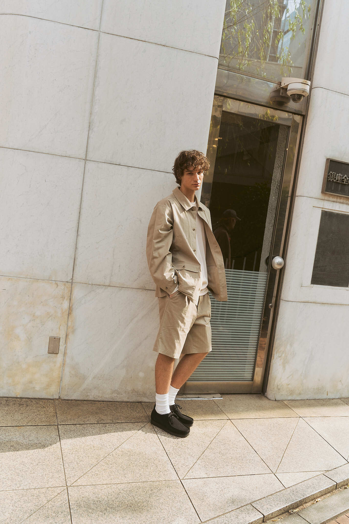 C/N Light Twill Shirt Jacket -C/Nライトツイル シャツジャケット-