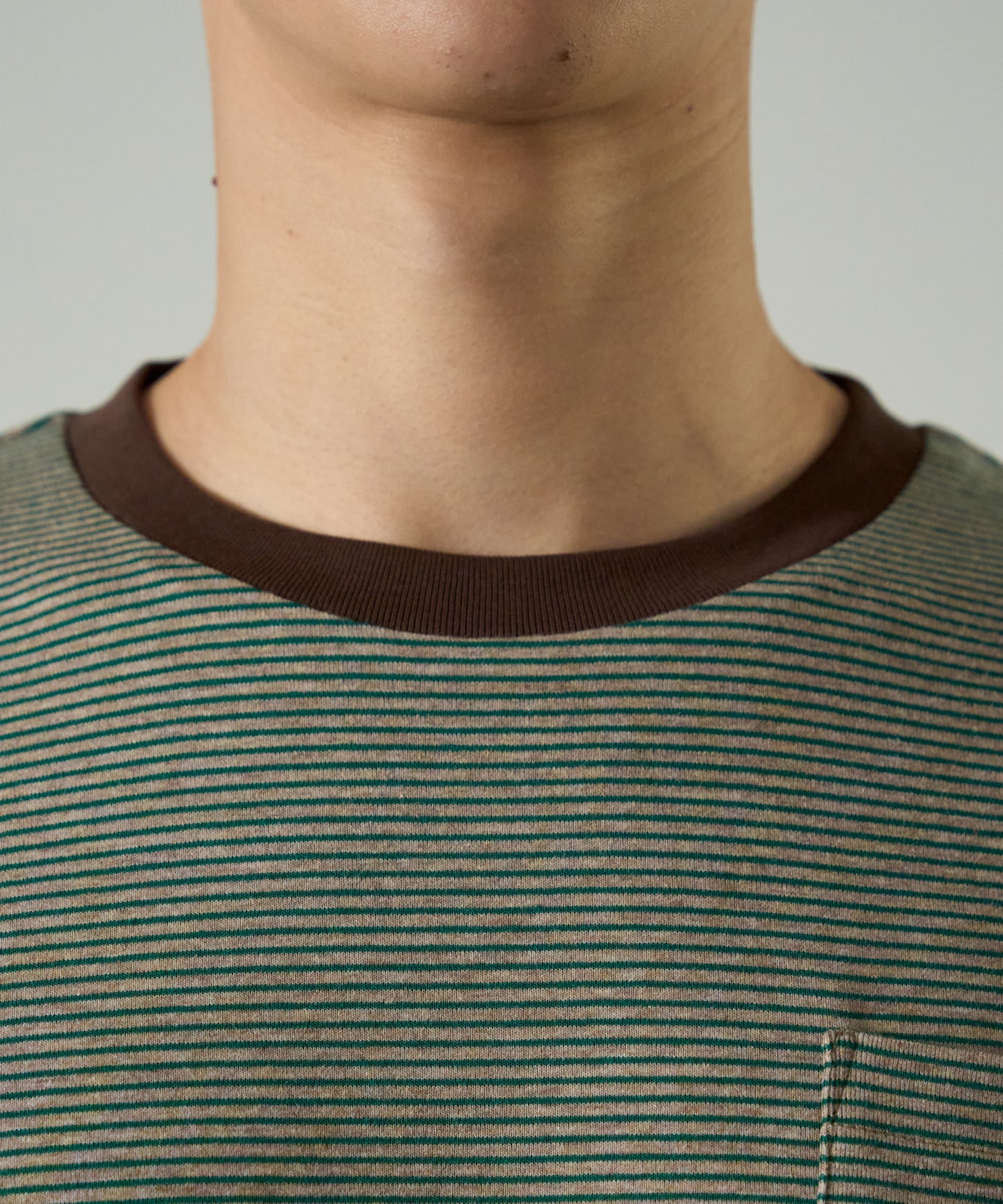 Pinstripe Ringer T-shirt