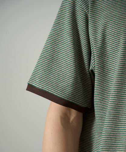 Pinstripe Ringer T-shirt