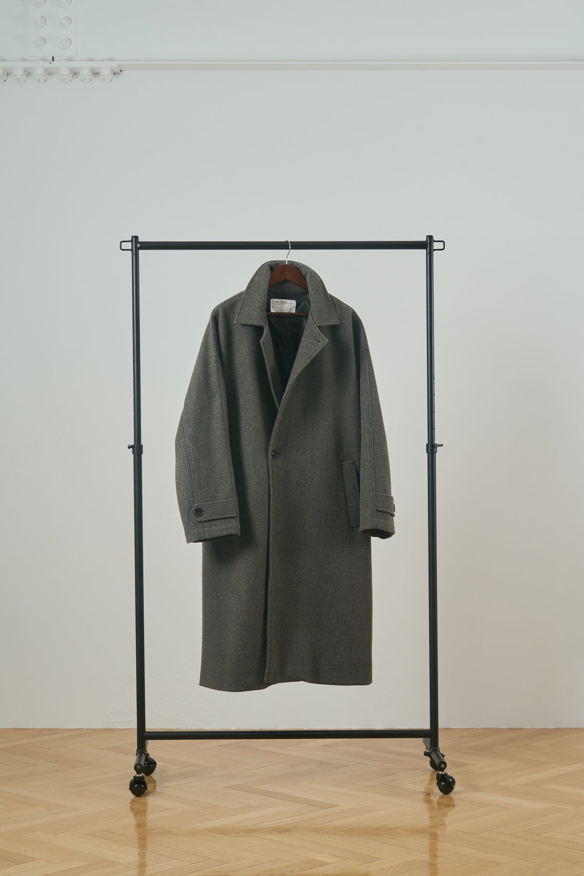 Wool-Like Melton Chester Coat