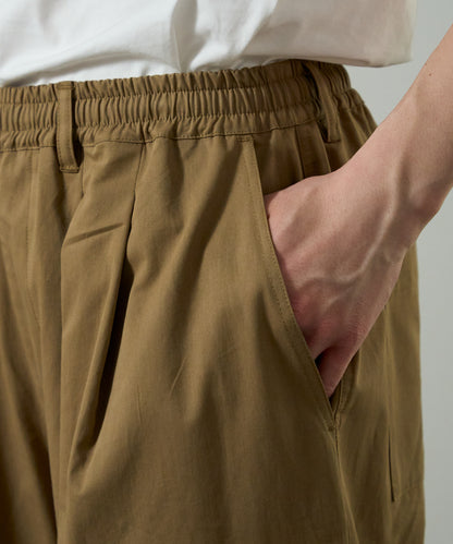 Cotton Easy-Fit Wide Pants