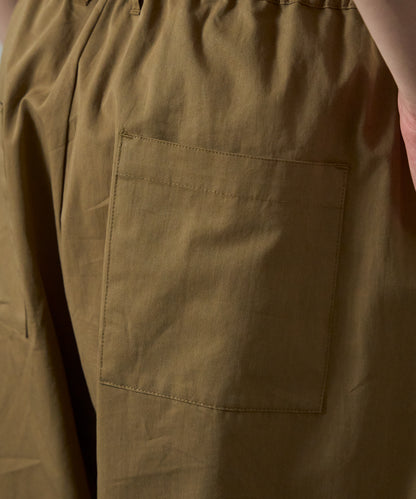 Cotton Easy-Fit Wide Pants