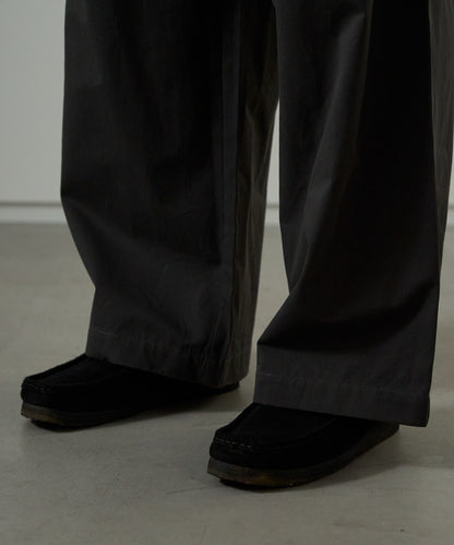 Cotton Easy-Fit Wide Pants