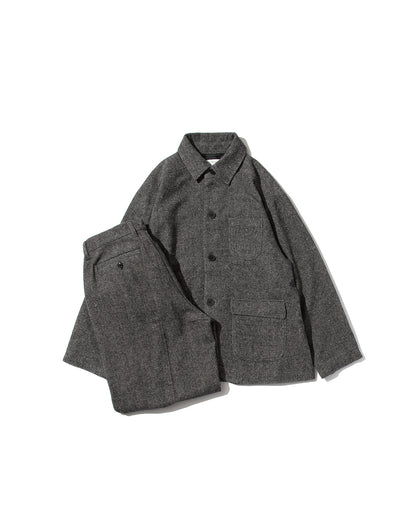 Melange Wool-Touch Jacket