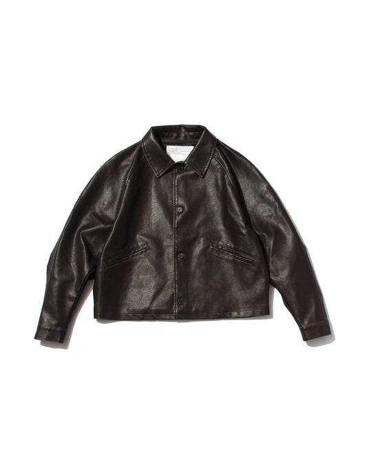 【SALE】SYNTHETIC LEATHER BLOUSON