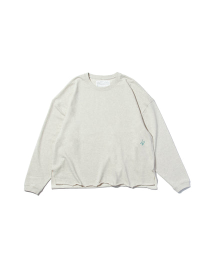 【SALE】FRENCH TERRY OVERSIZED BOX SLIT C/N