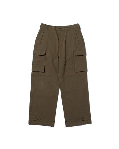 【SALE】COTTON TWILL CARGO PANTS