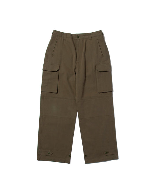 【SALE】COTTON TWILL CARGO PANTS