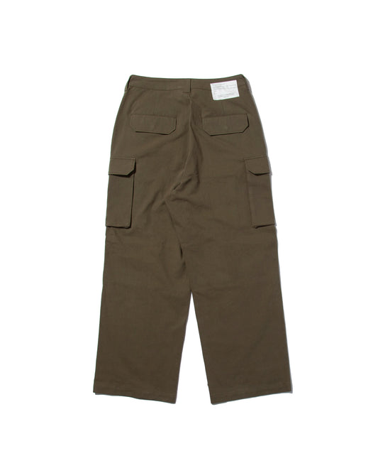 【SALE】COTTON TWILL CARGO PANTS