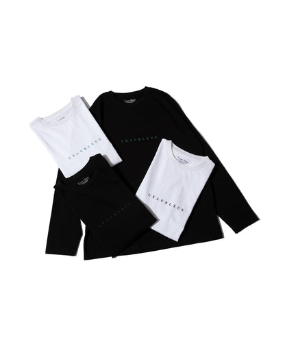 Cotton Jersey Logo Embroidered L/S T-shirt