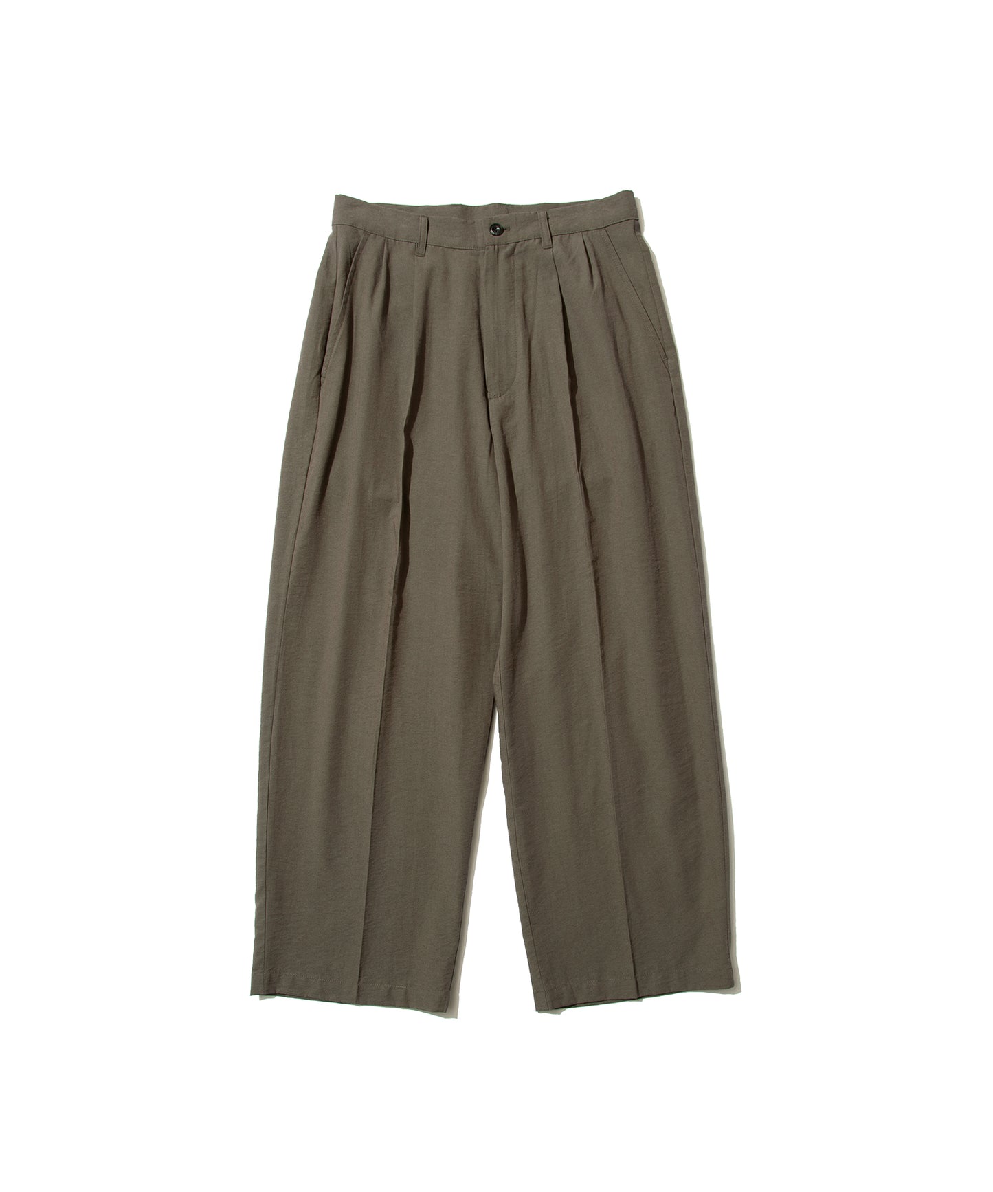 Linen-Blend Relaxed Trousers