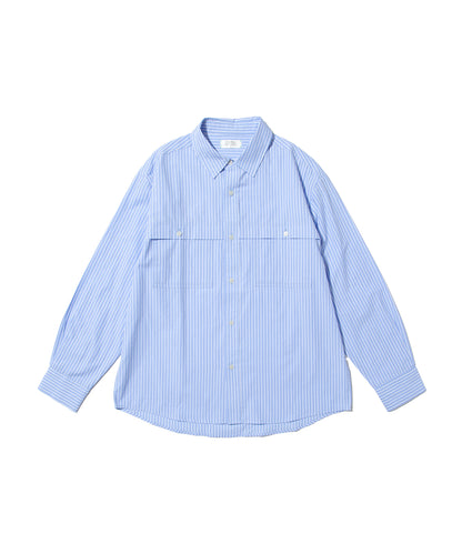 Stripe Yoke Panel L/S Shirt