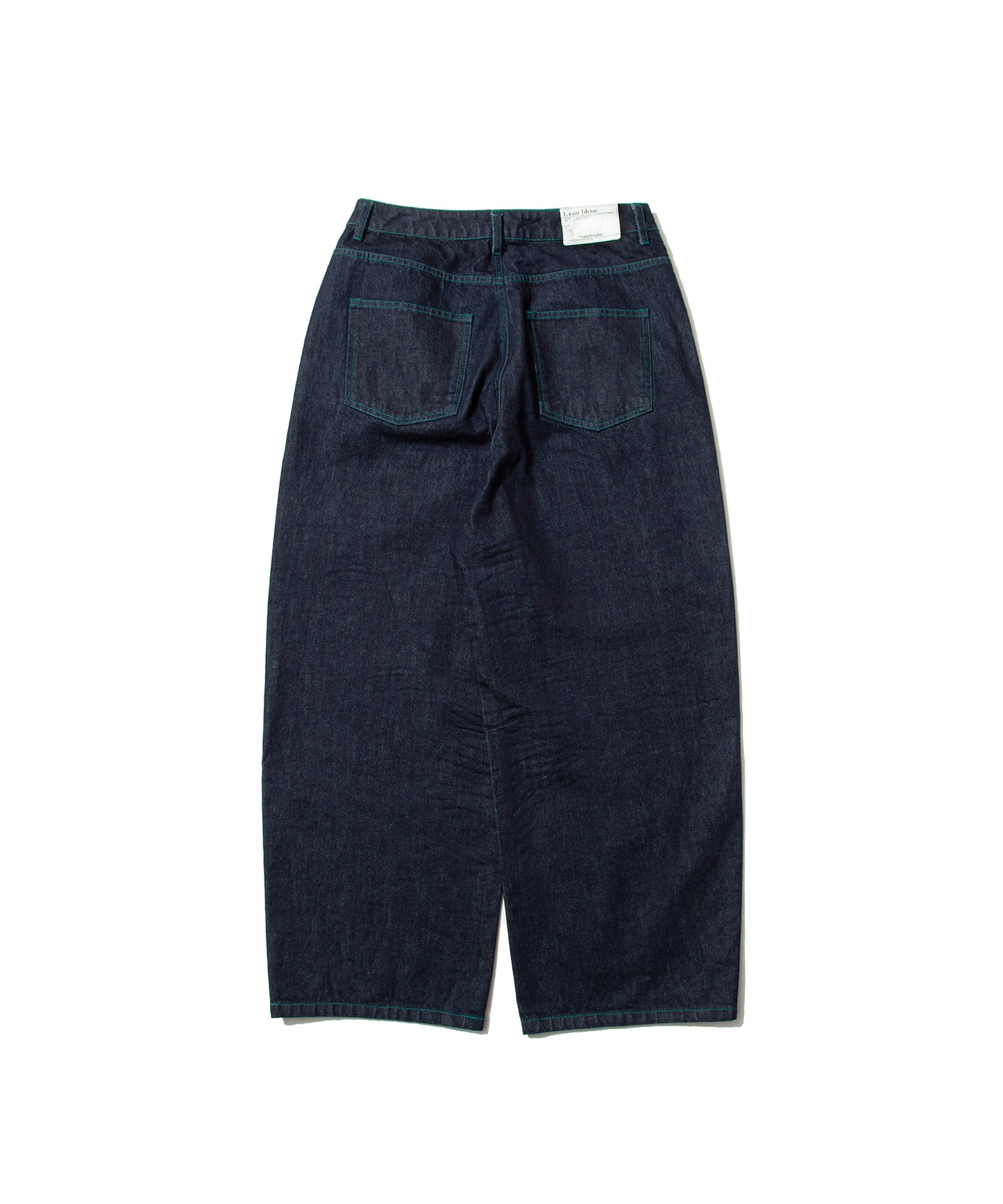 13oz Denim Curved Wide Pants (Japan Fabric)