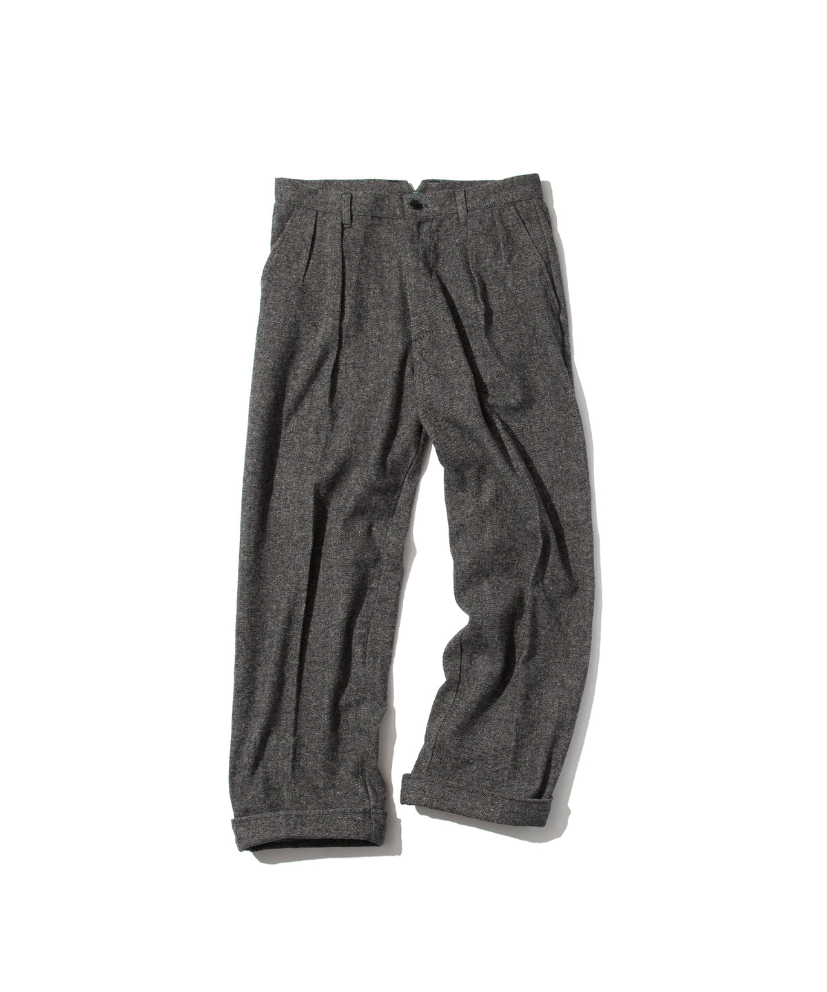 Melange Wool-Touch Slacks