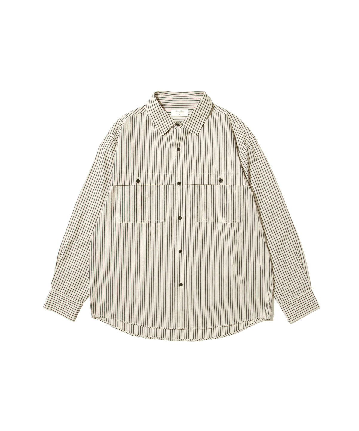 Stripe Yoke Panel L/S Shirt