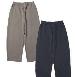 French Terry Curved Sweat Wide Pants