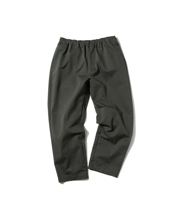 Cotton Nylon Easy-Fit Cropped Pants