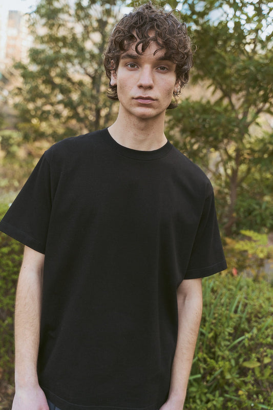 【定番商品/2枚セット】Cotton Silky Touch Jersey Big T-Shirt 2-Pack -無地ビッグTシャツ 2枚セット-