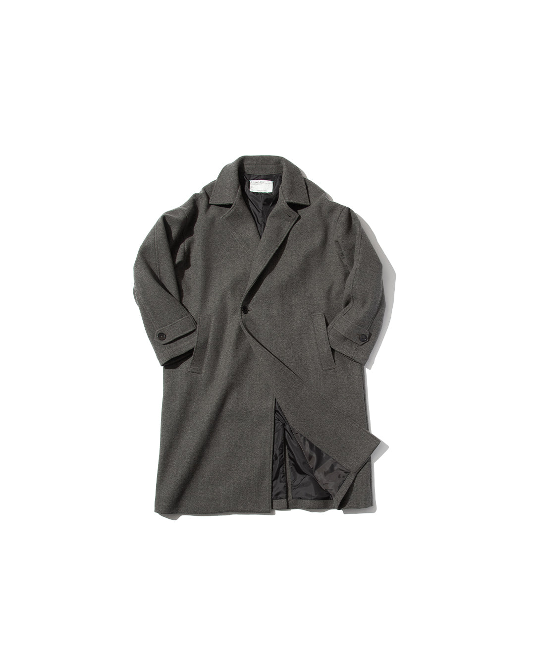 Wool-Like Melton Chester Coat