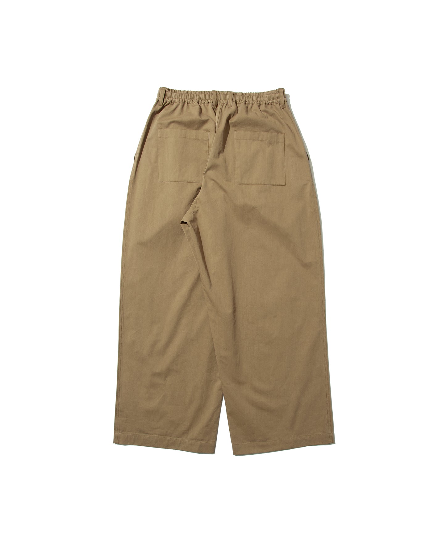 Cotton Easy-Fit Wide Pants