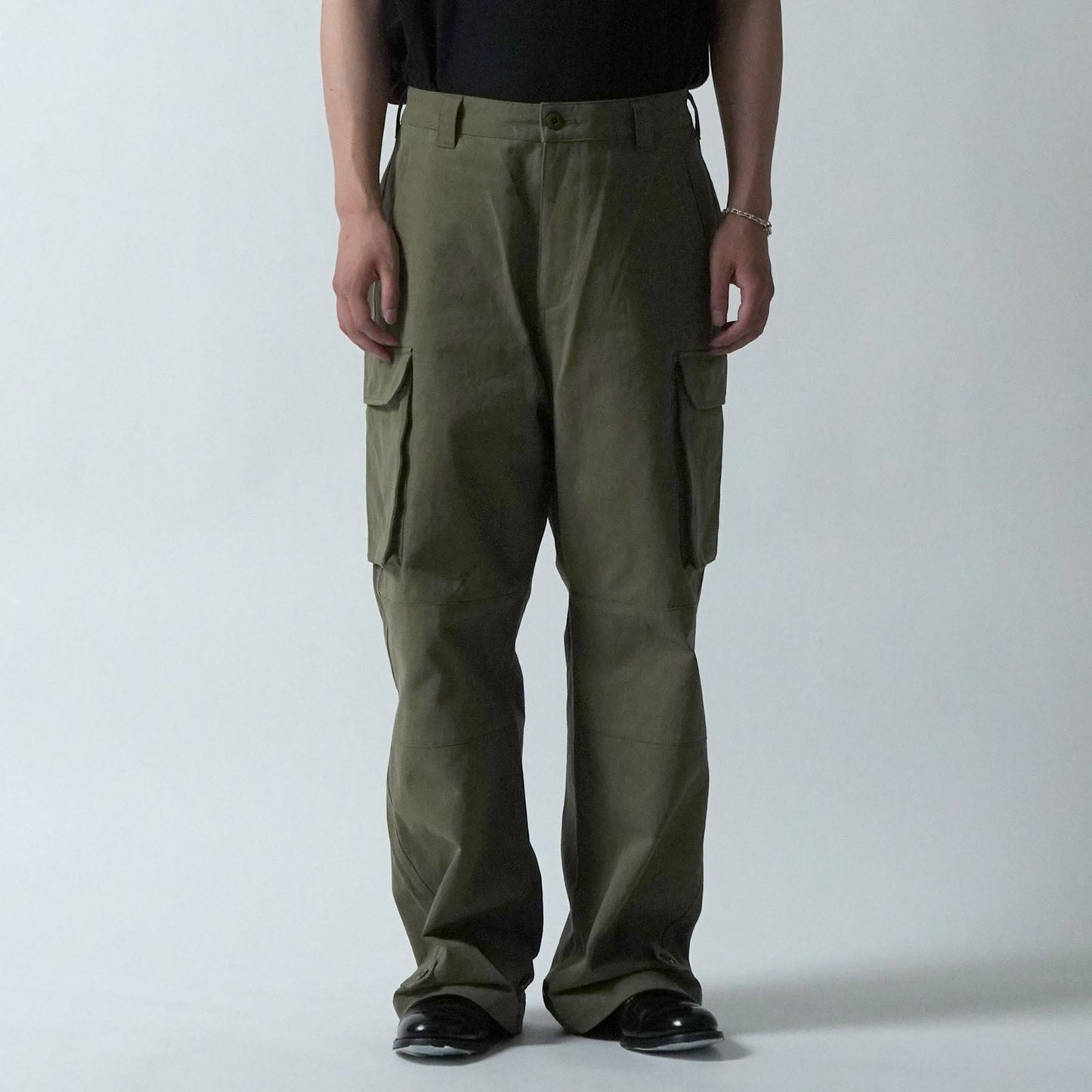 【SALE】COTTON TWILL CARGO PANTS