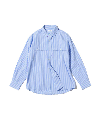 Stripe Yoke Panel L/S Shirt